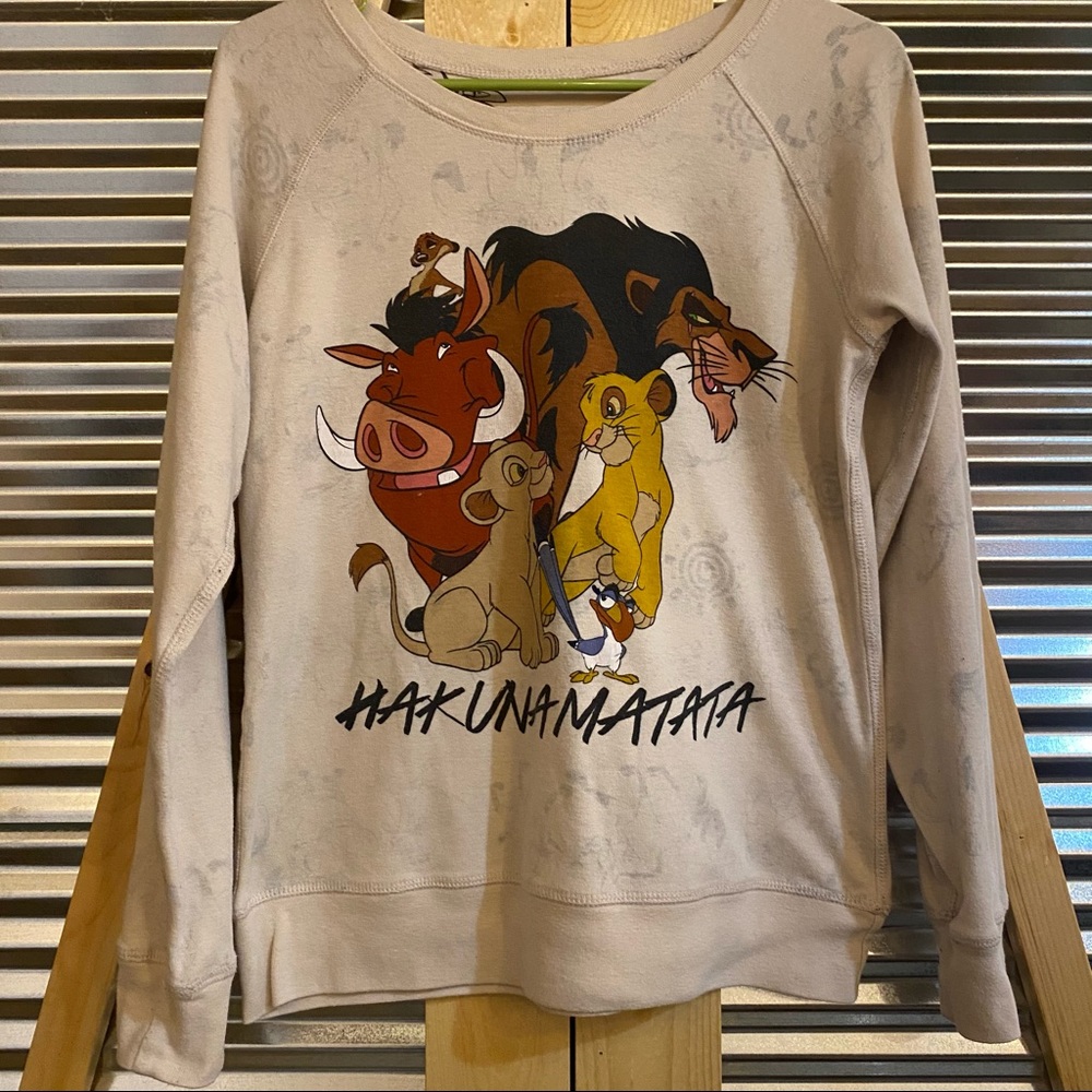 Woman’s small Disney reversible lion king long sleeve